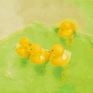 お風呂の中のアヒル。(Quack In The Tub)