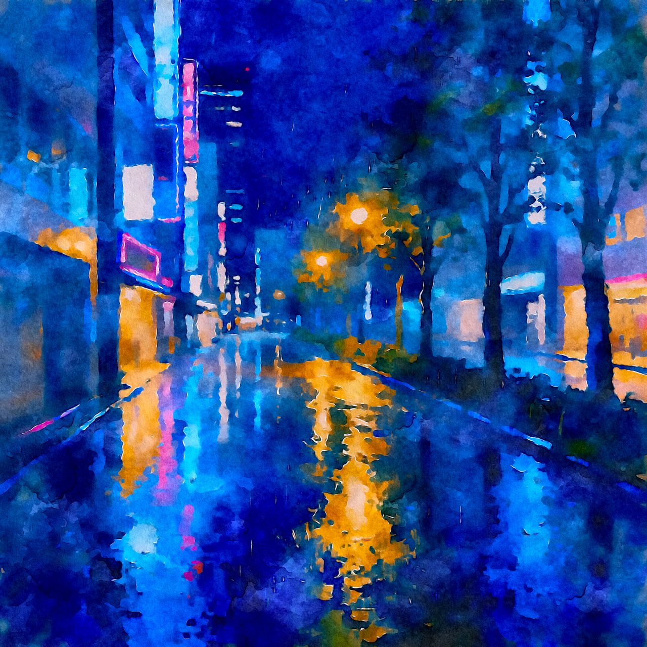 Smooth Hiphop Rap Beat (Neon)