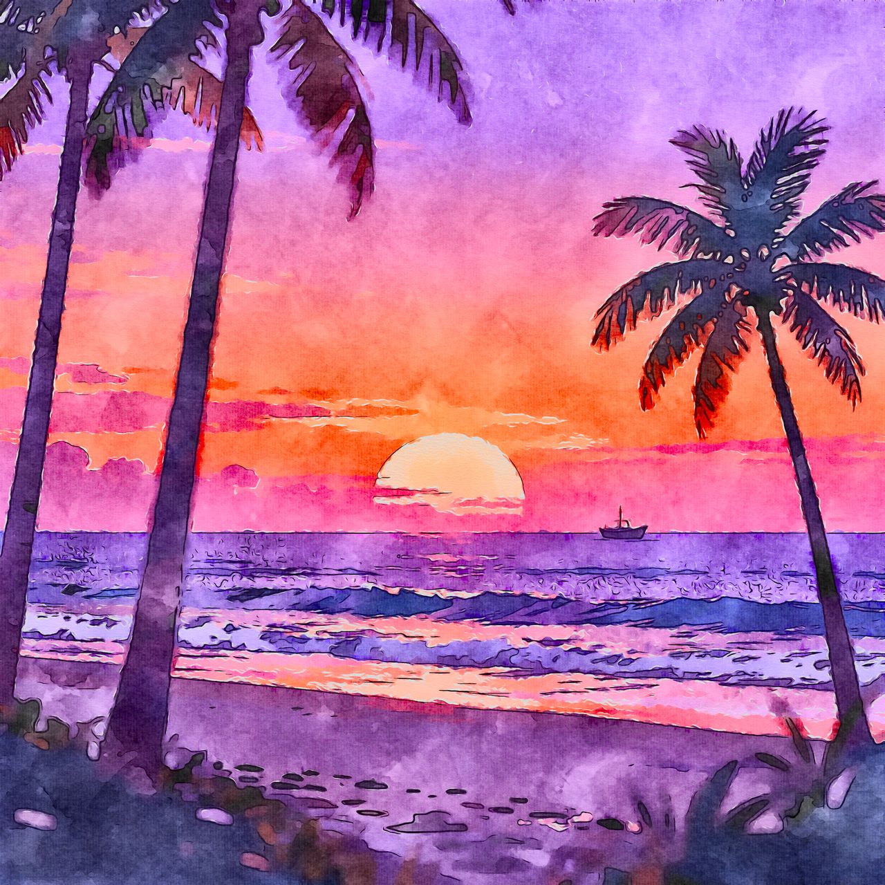 Tropical Sunset (Remix)
