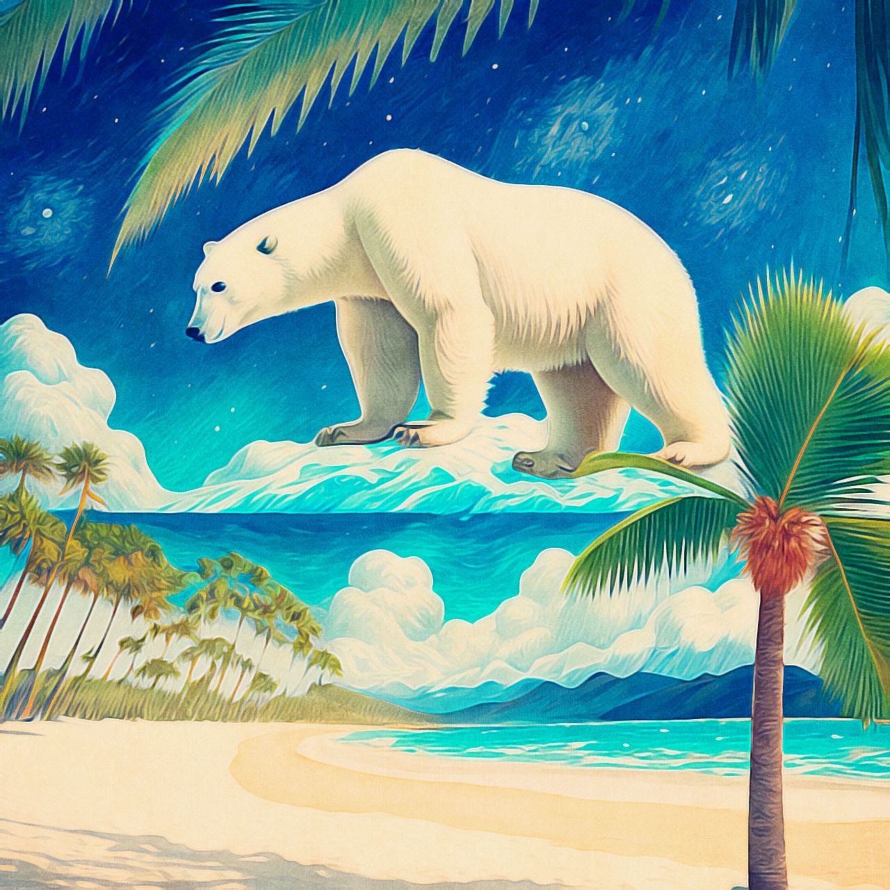 Tropical Polar Bear