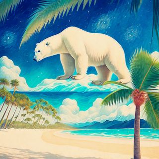 Tropical Polar Bear